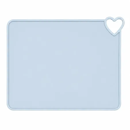 Set de table en silicone avec Cœur