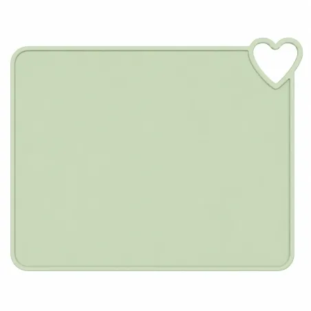 Mantel individual de silicona con Corazón