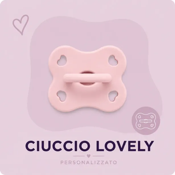 Chupete Lovely de Silicona con Nombre | BabyJART