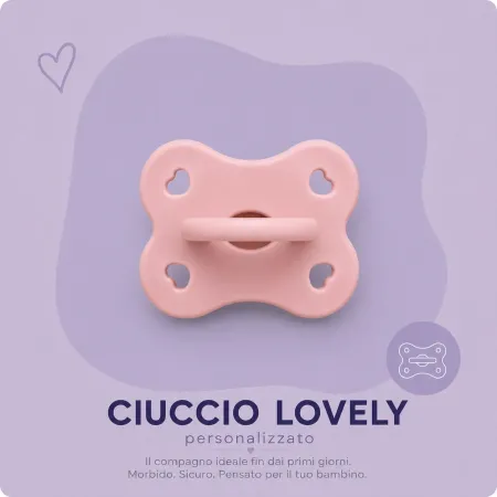 Tétine Lovely en Silicone Personnalisée | BabyJART