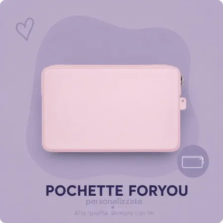 Pochette Silicone Personnalisée FORYOU | Bébé & Maman