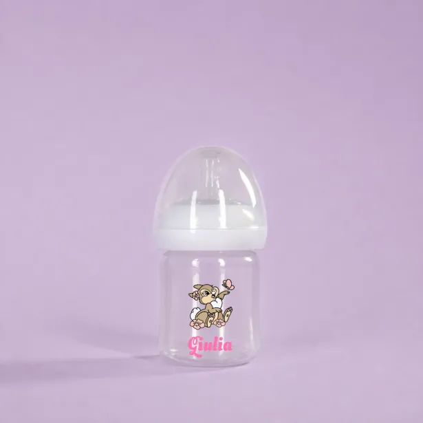 Personalisierte Babyflasche mit Namen-BPA-frei, Antikolik, Silikon 150