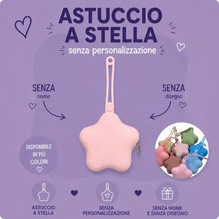 Star Pacifier Case | 9 cm Diameter | BABYJART®