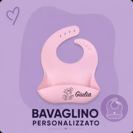 CUSTOMIZE Silicone Bib