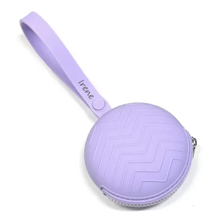 Personalized Round Zig-Zag Pacifier Case | BABYJART®