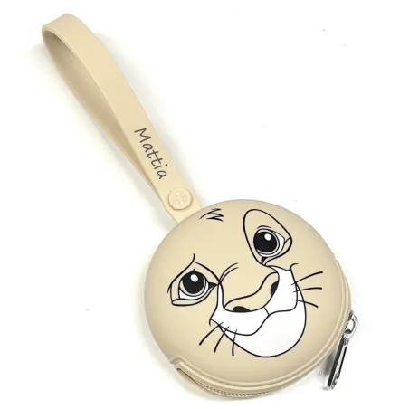 Personalized Round Pacifier Case with Full-Color Print | BABYJART®
