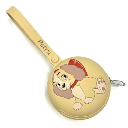 Personalized Round Pacifier Case with Full-Color Print | BABYJART®