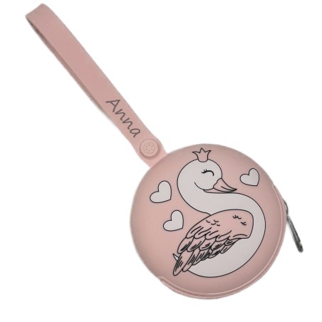 Personalized Round Pacifier Case with Full-Color Print | BABYJART®