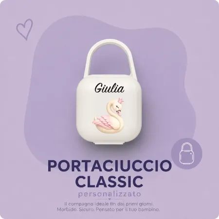 Personalisierte Schnullerbox aus Kunststoff – BABYJART® Kollektion