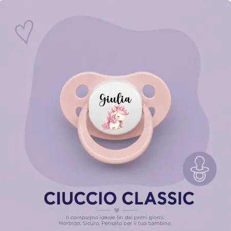 Ciuccio Personalizzato con Nome | Babyjart – Sicuro