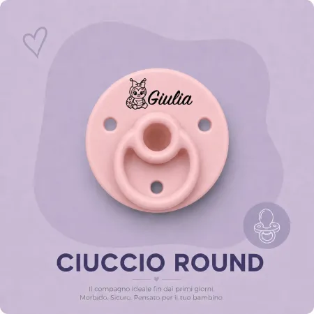 Baby Pacifier 0–6 Months Silicone | Round Teat BabyJart