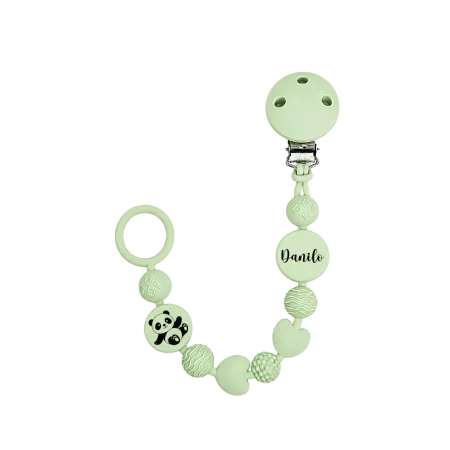 Catenella Portaciuccio in Silicone Personalizzata BUBBLE | BABYJART® 2
