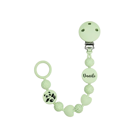Personalized Silicone Pacifier Clip BUBBLE | BABYJART®