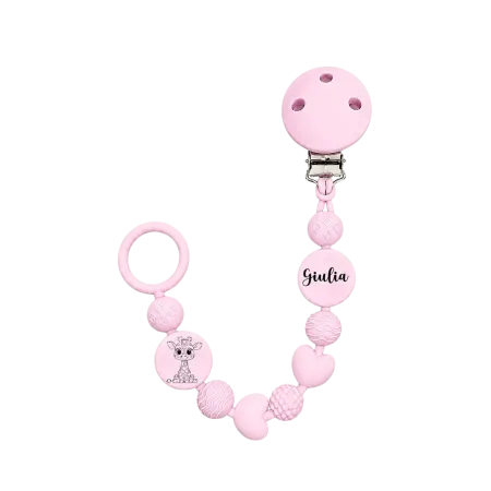 Attache Tétine en Silicone Personnalisée BUBBLE | BABYJART® 2