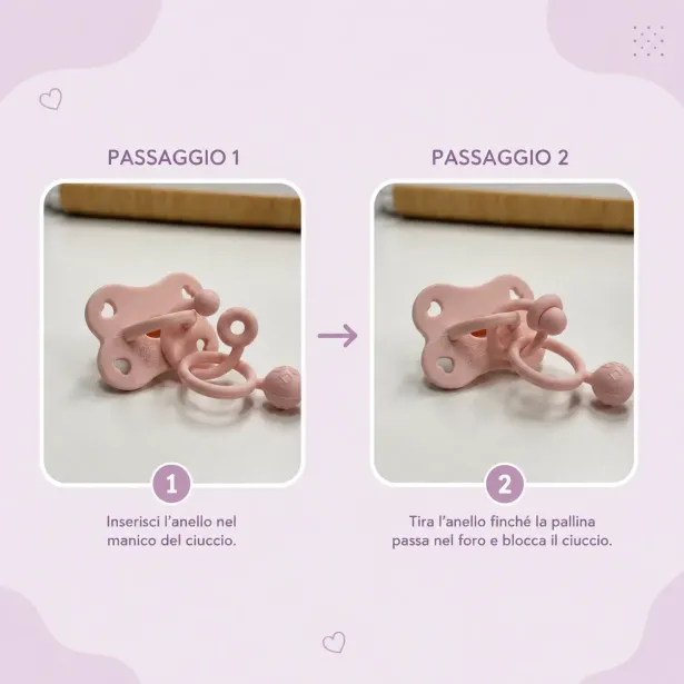 Corrente de Chucha em Silicone Personalizada BUBBLE | BABYJART®