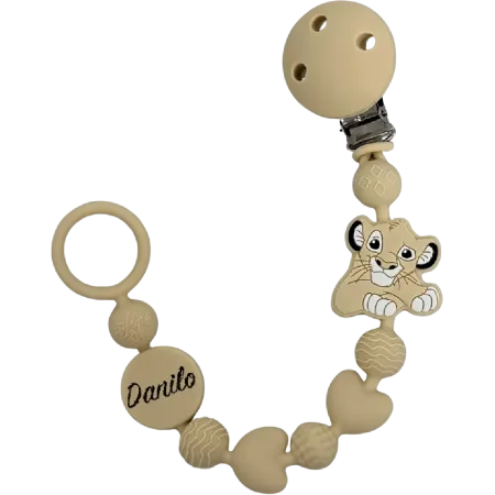 Corrente de Chupeta BUBBLE CHARM de Silicone Personalizada 2