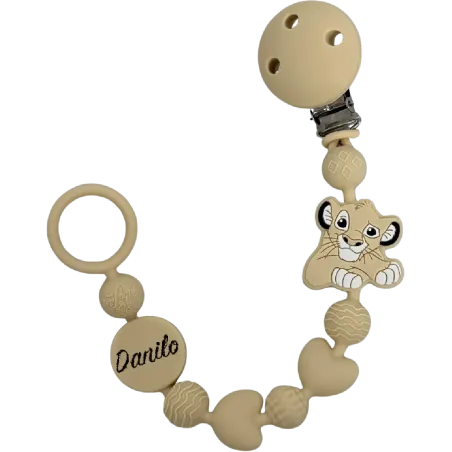 Personalisierte Silikon Schnullerkette BUBBLE CHARM | BabyJart