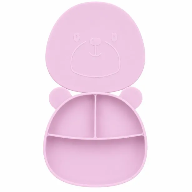 Piatto Orso Personalizzato in Silicone | BABYJART®