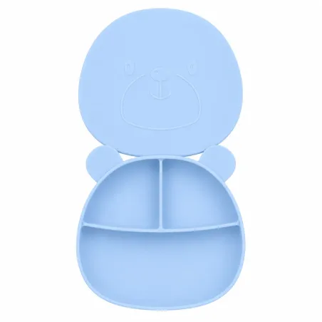 Prato Urso Personalizado em Silicone | BABYJART®