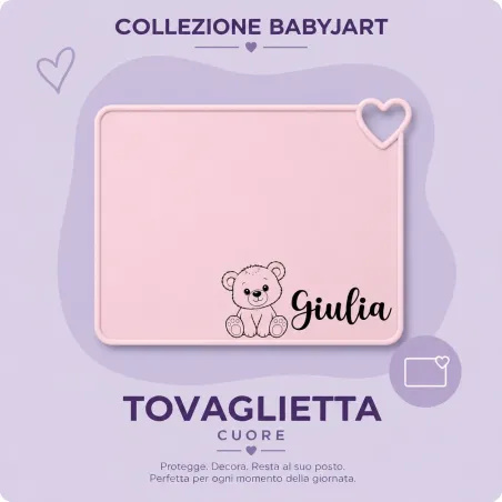 Personalised Silicone Placemat for Kids | BABYJART®