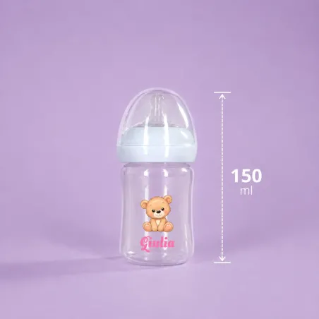 Biberão Personalizado com Nome 150/240 ml | BABYJART®