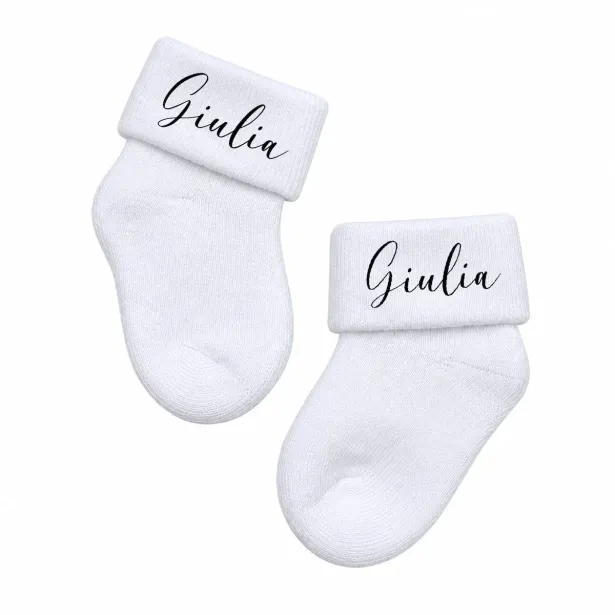 Personalized Cotton Baby Socks | BABYJART