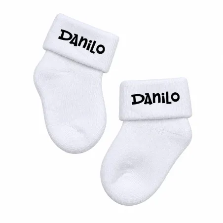 Calzini Neonato Personalizzati in Cotone | BABYJART