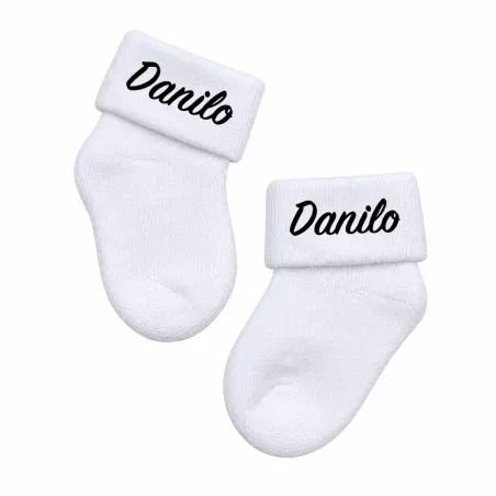 Calzini Neonato Personalizzati in Cotone | BABYJART