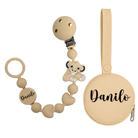 Corrente de Chucha Personalizada Rei Leão | BABYJART®