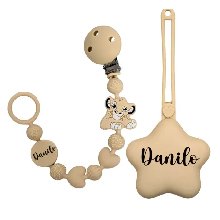 Corrente de Chucha Personalizada Rei Leão | BABYJART®