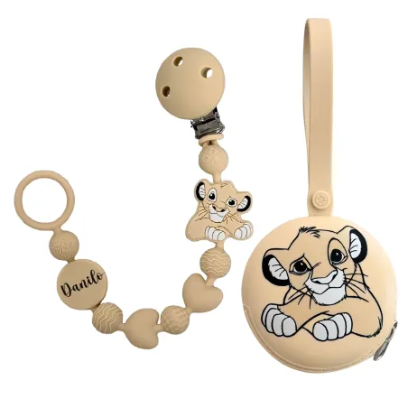Attache Tétine Personnalisée Roi Lion | BABYJART®