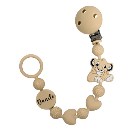 Cadena para Chupete Personalizada Rey León | BABYJART®