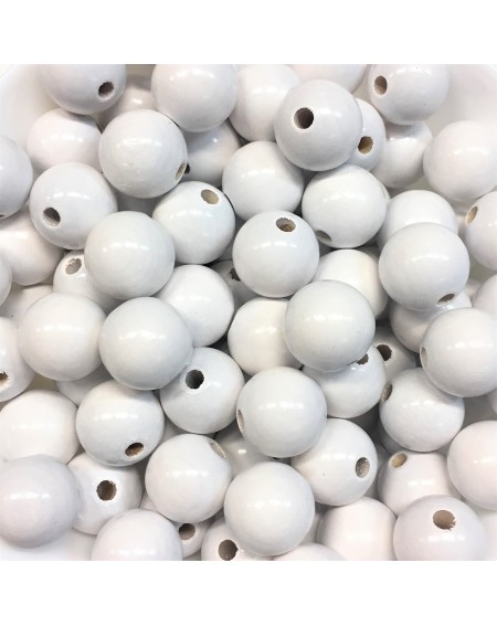 WOOD BEADS 18MM