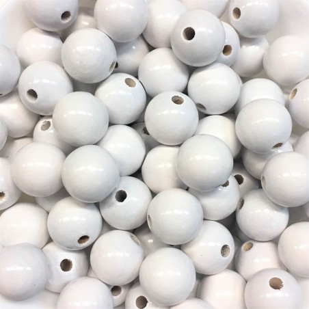 WOOD BEADS 18MM