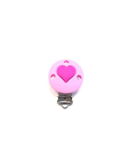 CLIP TONDA CON CUORE