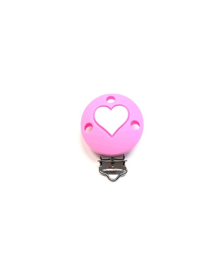 CLIP TONDA CON CUORE