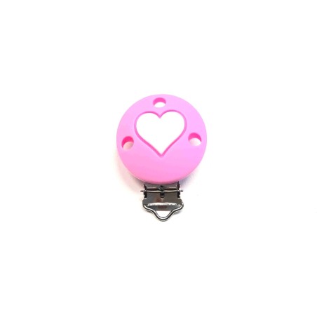 CLIP TONDA CON CUORE