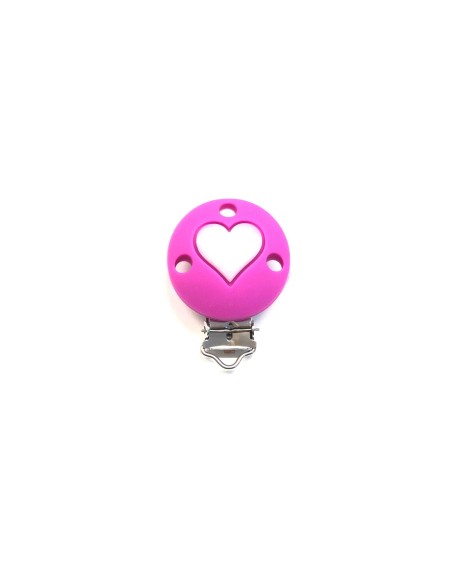 CLIP TONDA CON CUORE