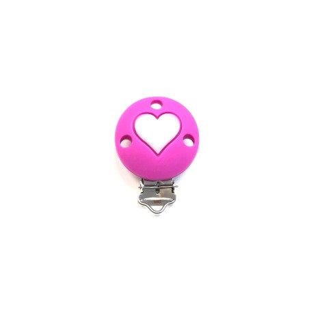 CLIP TONDA CON CUORE