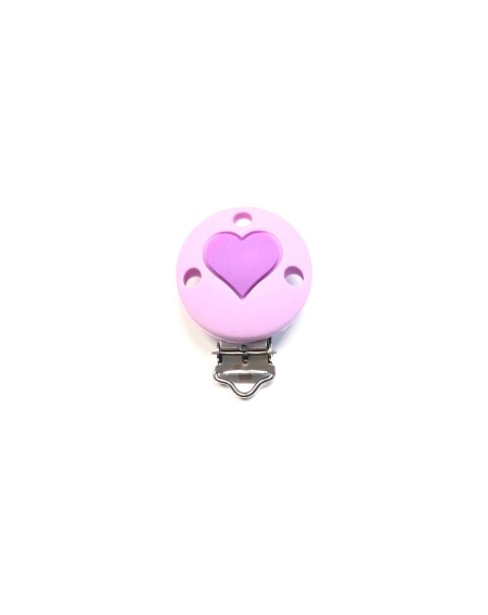 CLIP TONDA CON CUORE