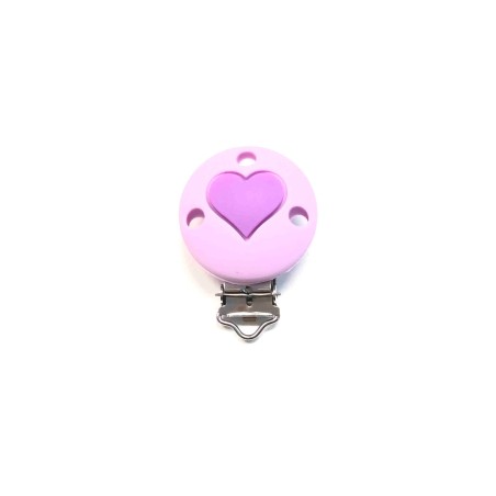 CLIP TONDA CON CUORE