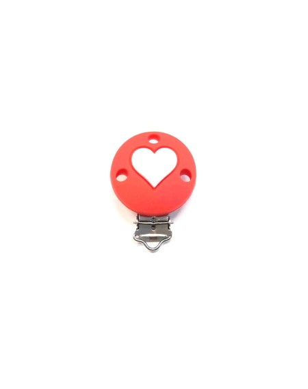 CLIP TONDA CON CUORE