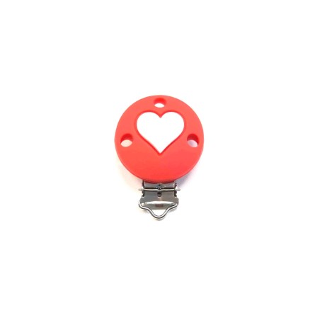 CLIP TONDA CON CUORE