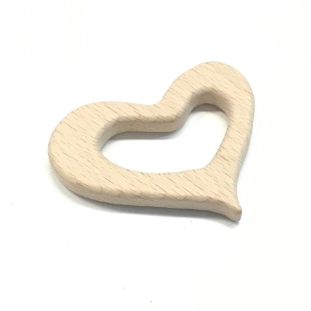 Cuore in legno 50mm