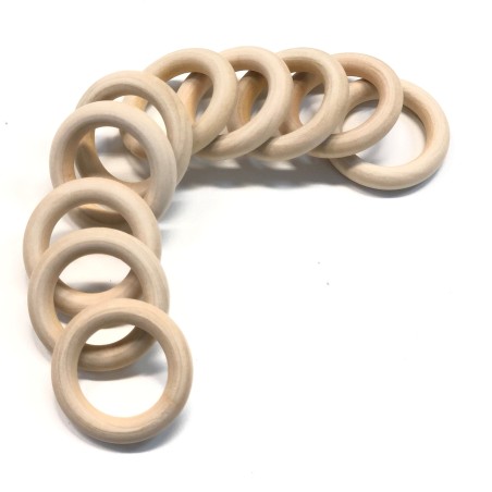 RING IN WOOD 56MM