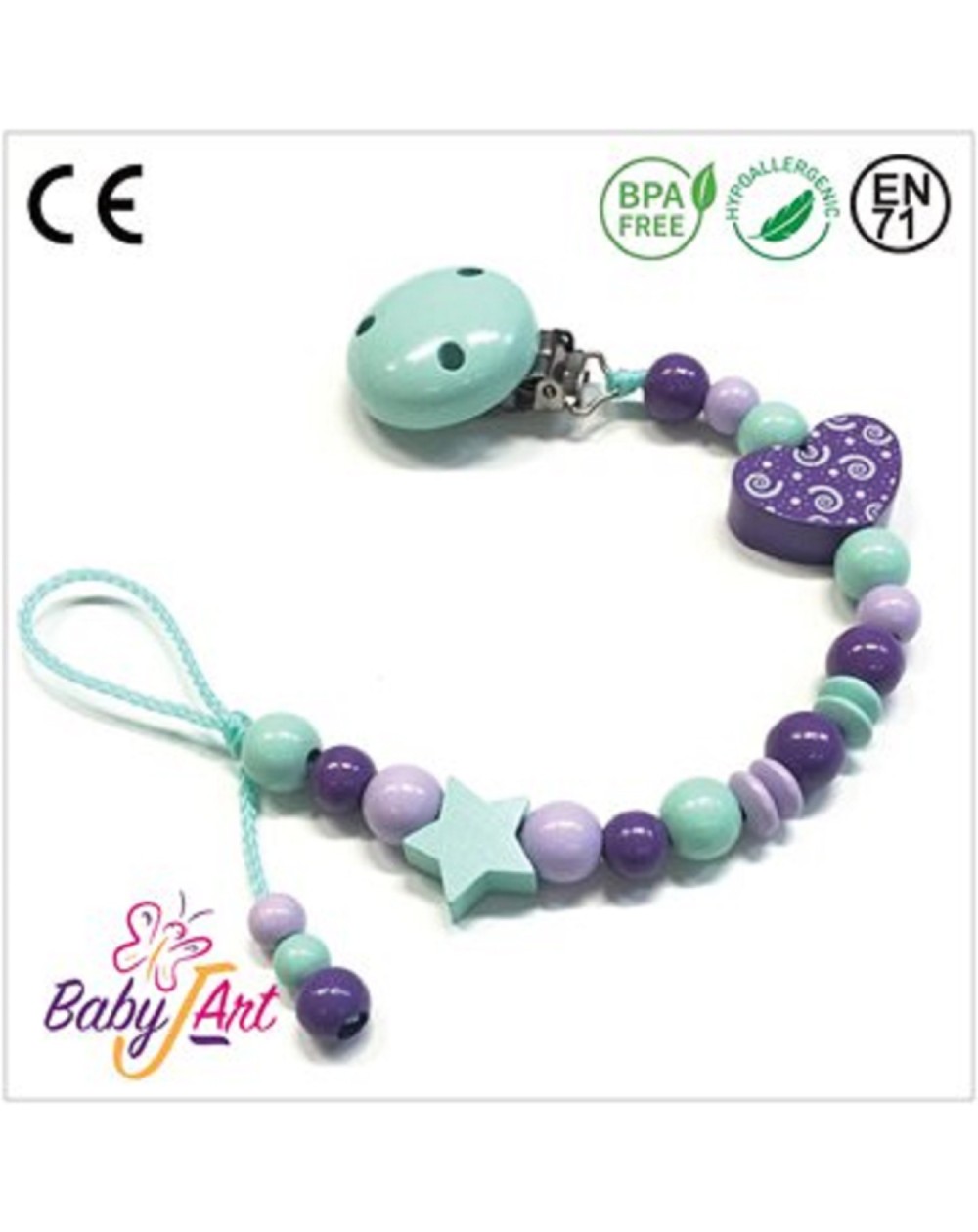 BABYJART PACIFIER CHAIN WITHOUT NAME