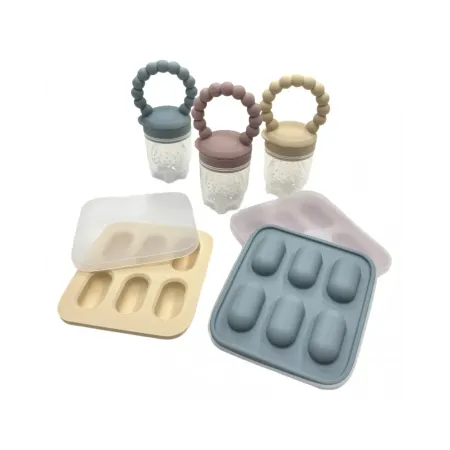 Chupete de silicona primera comida del bebé